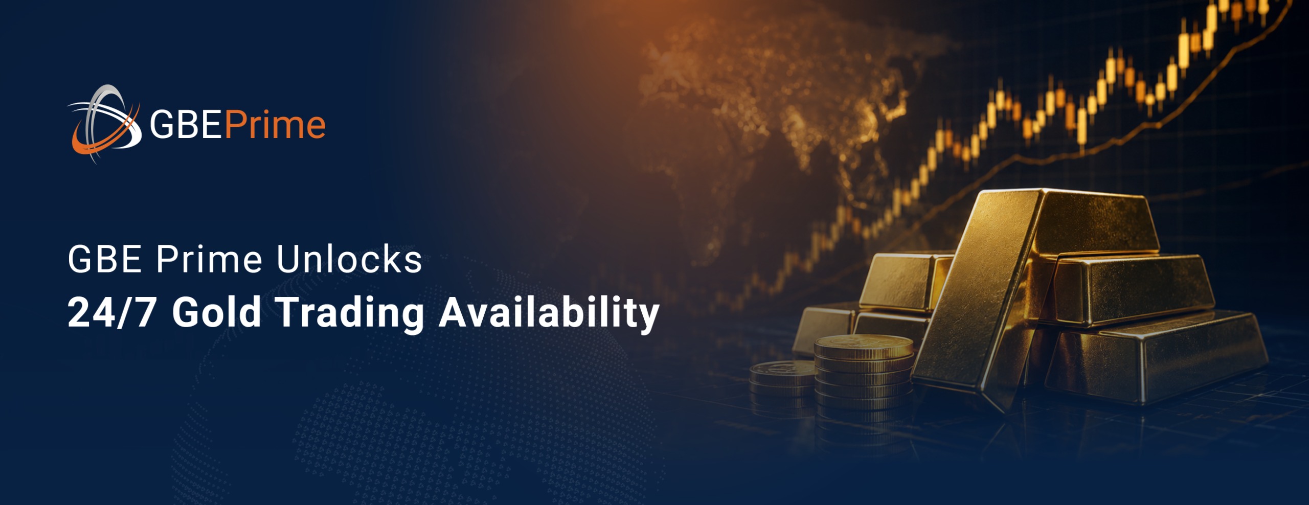 GBE Prime Introduces 24/7 Gold Trading Availability